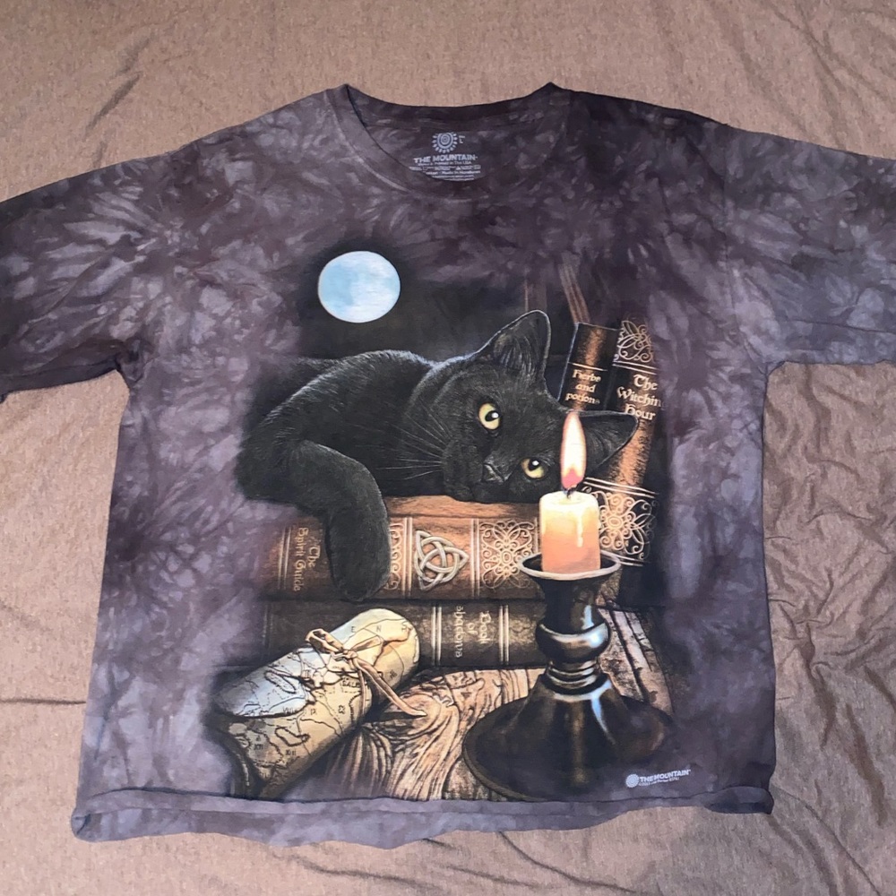 the mountain witch cat shirt